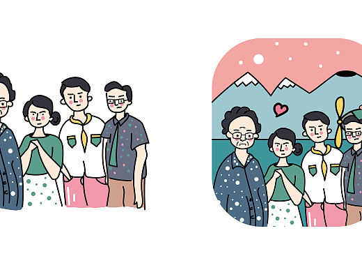 人物（个人主页-ZNTU1MTYzMjQ=） - 商业插画 - 站酷设计师小熊挂件1原创素材 - 站酷ZCOOL