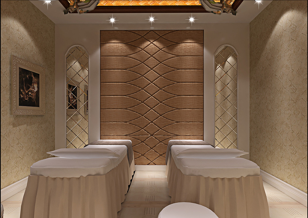 中山美容院装修设计案例|简欧风格