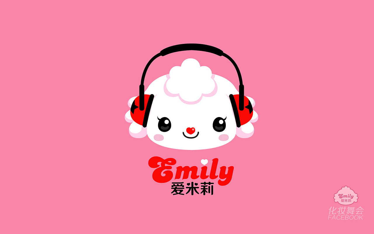 爱米莉壁纸《脸谱系列—化装舞会》（图ZMTE4MTk5NDg=） - 商业插画 - 站酷设计师古古龙原创素材 - 站酷ZCOOL