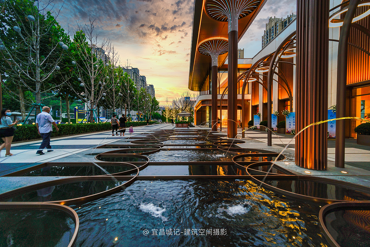 宜昌房地产楼盘-万科城市之光-空间摄影