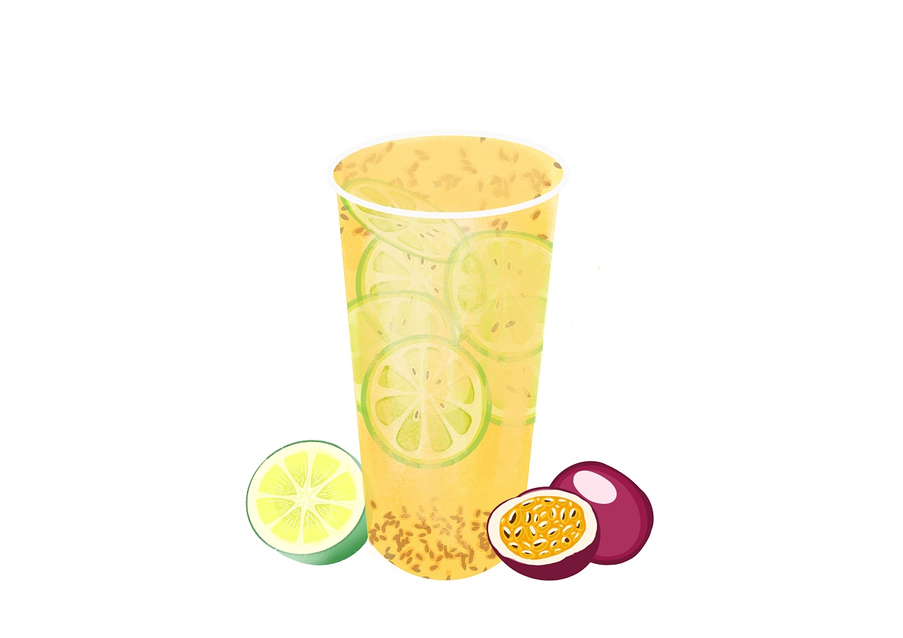 奶茶|平面|图案|李佳蓉233 - 原创作品 - 站酷 (zcool)