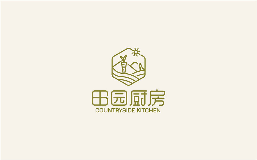 田园厨房品牌形象设计