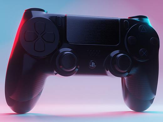 Blender建模练习：Dualshock 4手柄（个人主页-ZNDQwNDIzMzI=） - 电子产品 - 站酷设计师至文Yyn原创素材 - 站酷ZCOOL