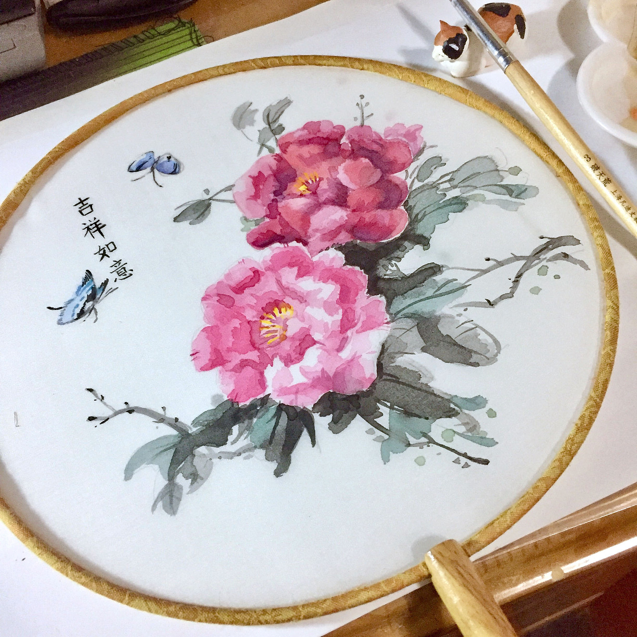 第四步:
增加细节:用0号笔添加细节和提字,最后做画面调整