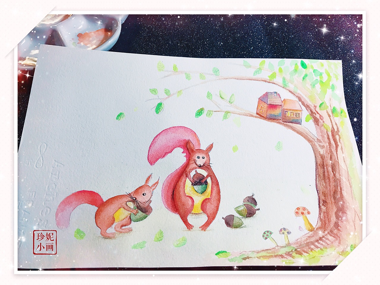 水彩小画儿~