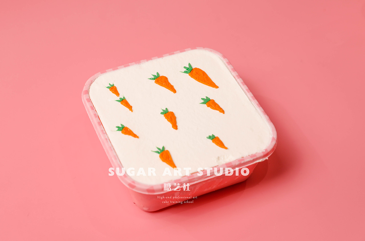 糖艺社创意盒子蛋糕拍摄