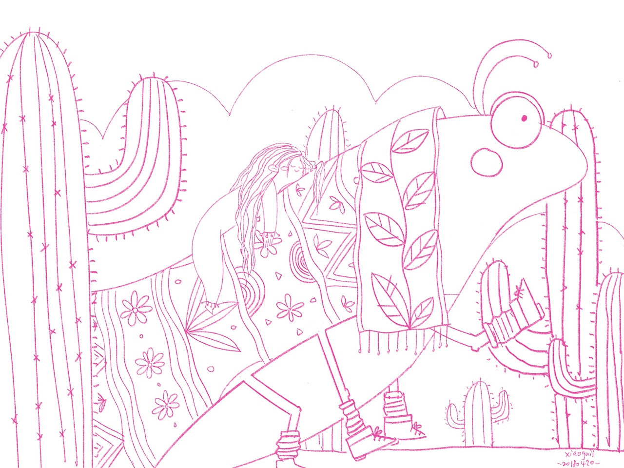 【日涂】4~7月的日常（图ZMTIxNjUwMjI4） - 创作习作 - 站酷设计师小鬼xiaoguii原创素材 - 站酷ZCOOL