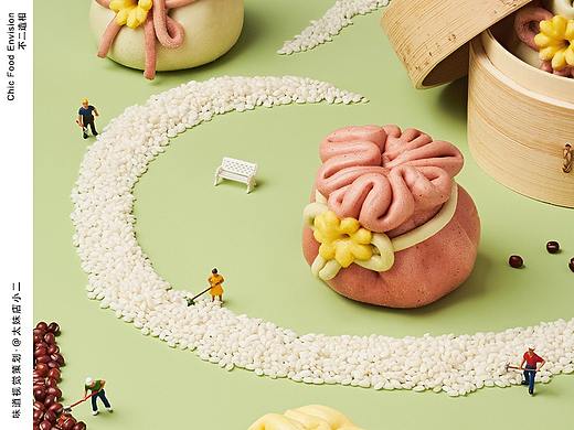 美食摄影 | 花饽饽 × 太妹店小二