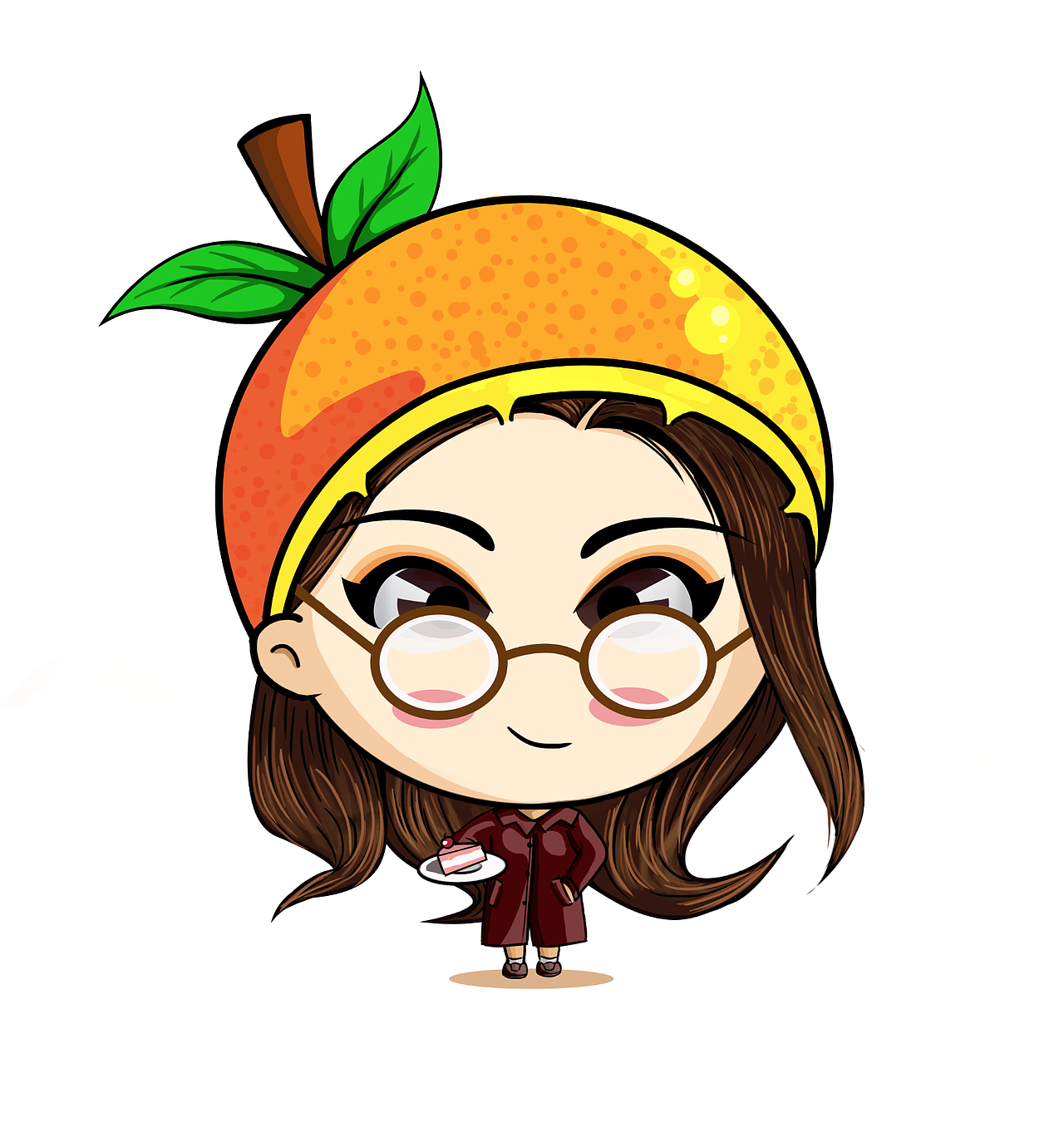 橙心橙意橙子公仔