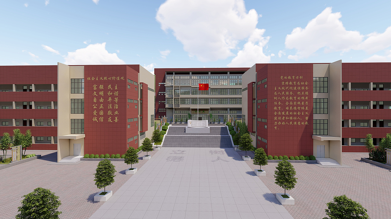 竹韵校园文化（图ZMjIwMjA4MDQ4） - 景观设计 - 站酷设计师森美文化设计原创素材 - 站酷ZCOOL