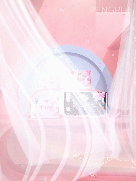 INTERPRETER×洁婷卫生巾透气轻薄樱花装创意视觉动画