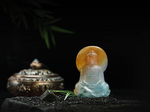 三彩佛光