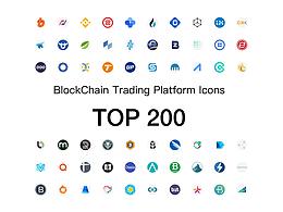 180+数字货币交易平台矢量LOGO
