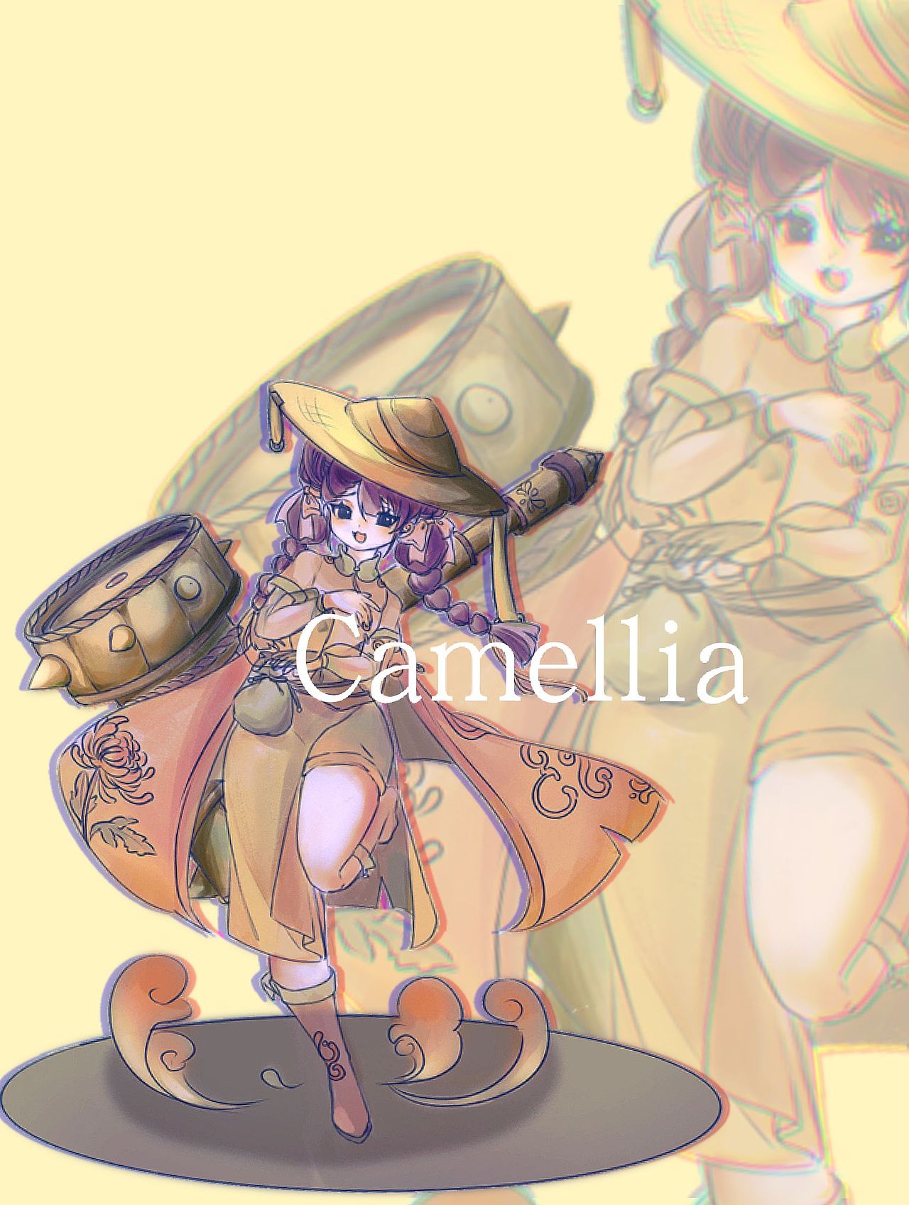 人物设计（梅兰竹菊）（图ZMzcxNDY3MjA0） - 其他动漫 - 站酷设计师Camellia鼠鼠原创素材 - 站酷ZCOOL