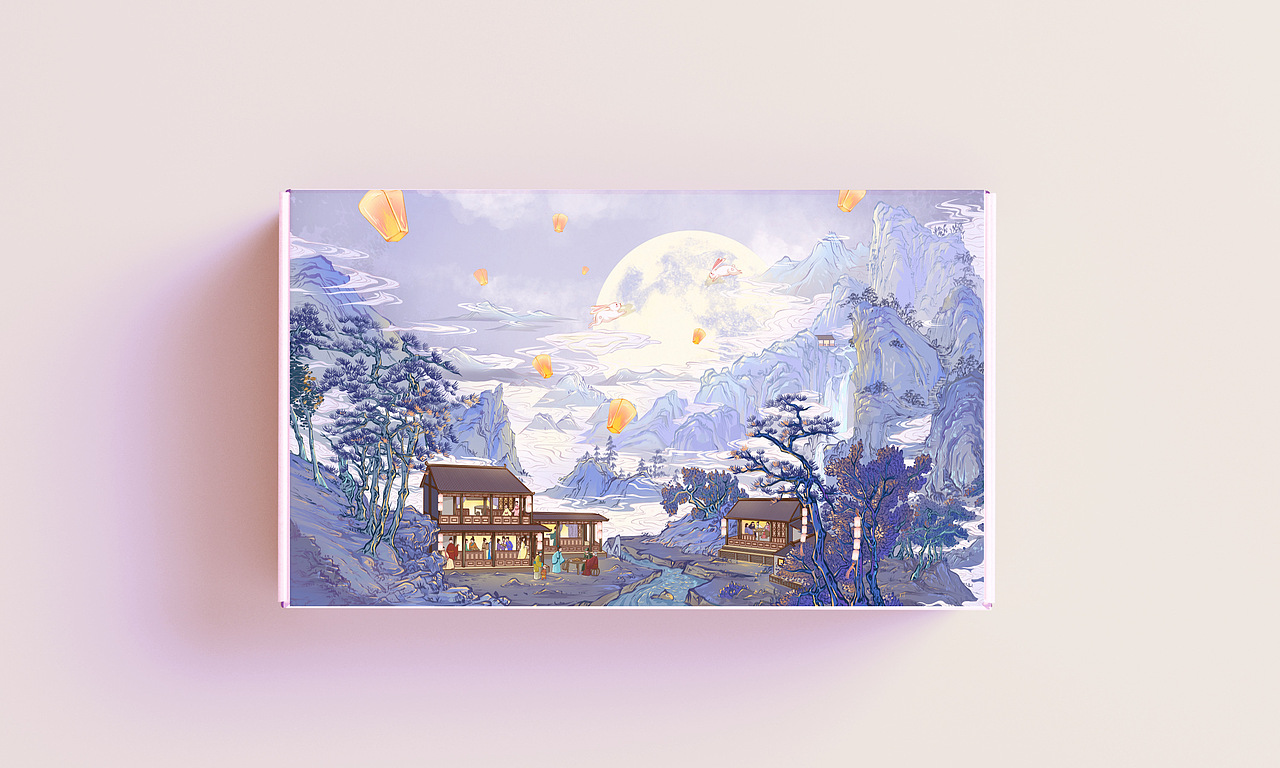 中秋合集🥮（图ZMjcwNjE3MTY4） - 商业插画 - 站酷设计师山也拾墨原创素材 - 站酷ZCOOL