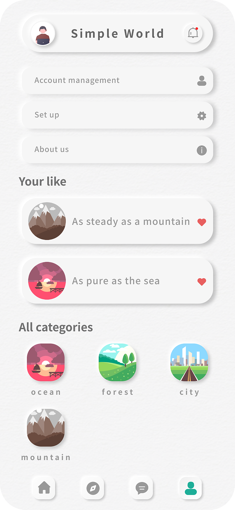 自我练习-新拟物风格