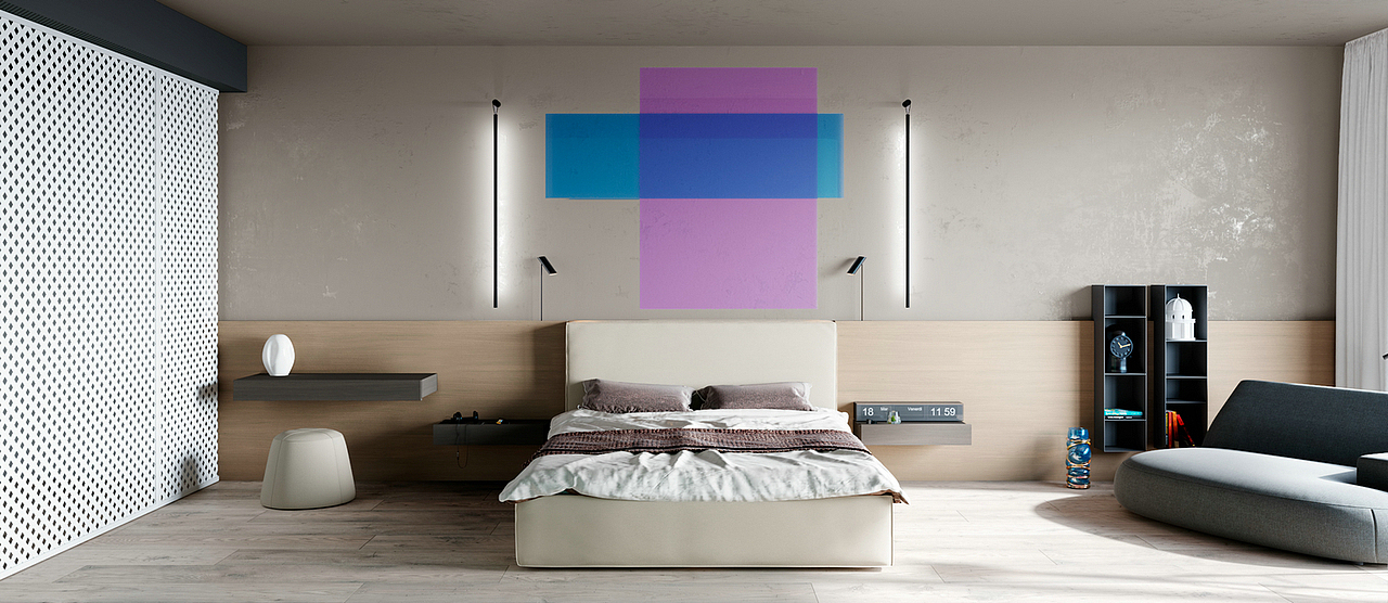 极简现代家装风格设计案例（图ZMTk4MjMyNTE2） - 家装设计 - 站酷设计师适己设计情报局原创素材 - 站酷ZCOOL