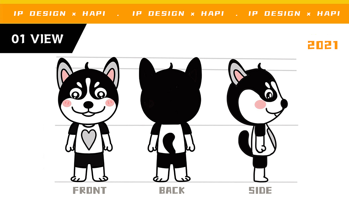 【哈小逗】狗狗ip形象设计 公仔盲盒设计