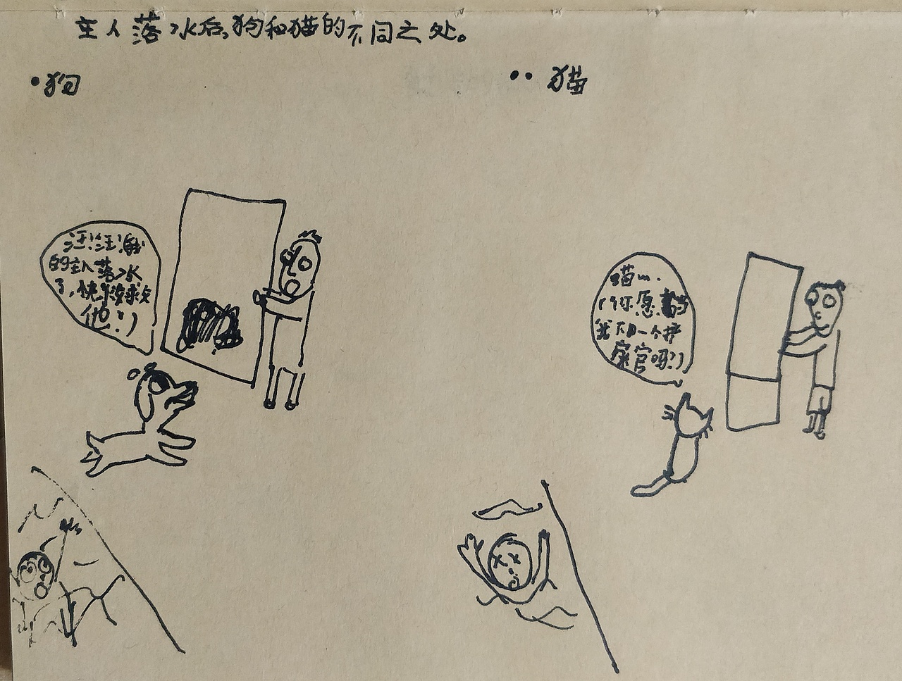 小朋友日记漫画册留念