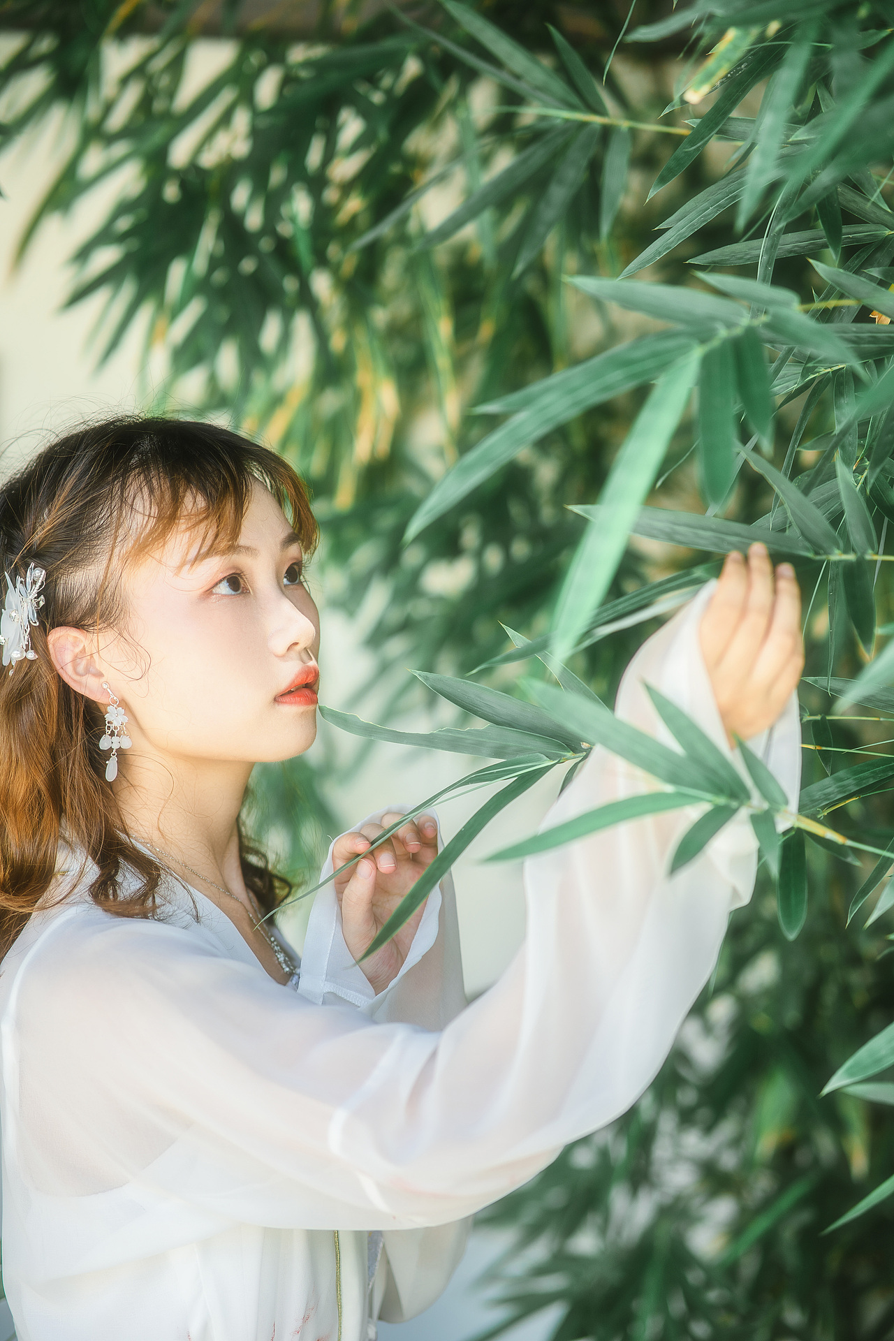 第一次拍摄汉服