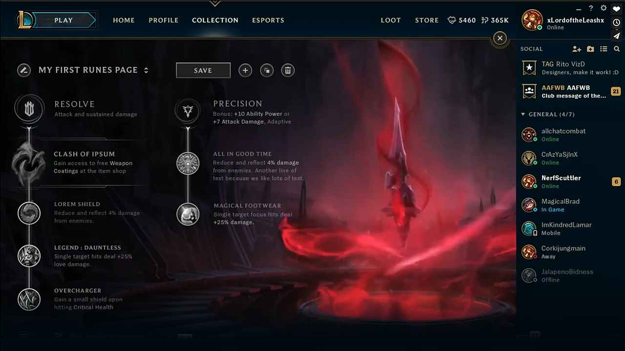 LOL最新动效视频_那些你没见过的界面动效