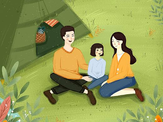 课件插图    Camping（野营）