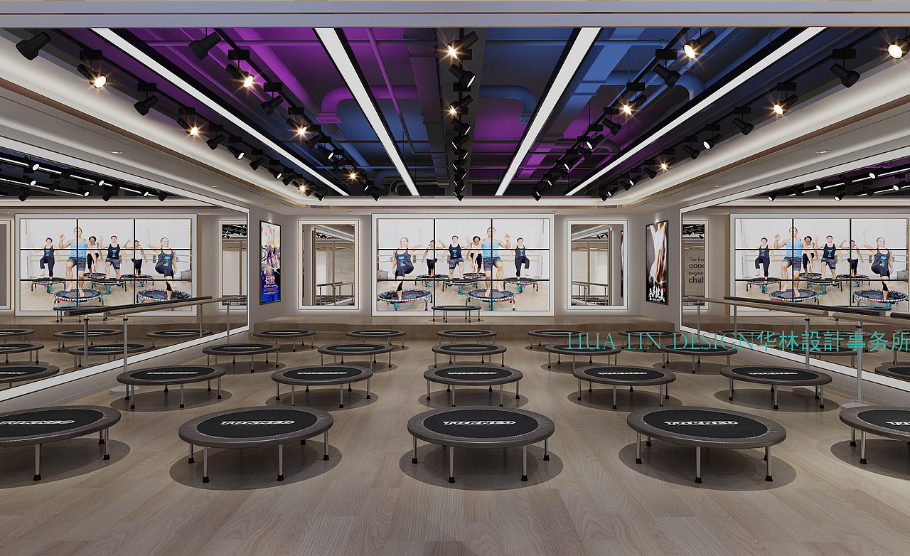 HULIN DESIGN丨怀美游泳健身中心万达店设计（图ZMTgzMzk3MDIw） - 家装设计 - 站酷设计师术循设计机构原创素材 - 站酷ZCOOL
