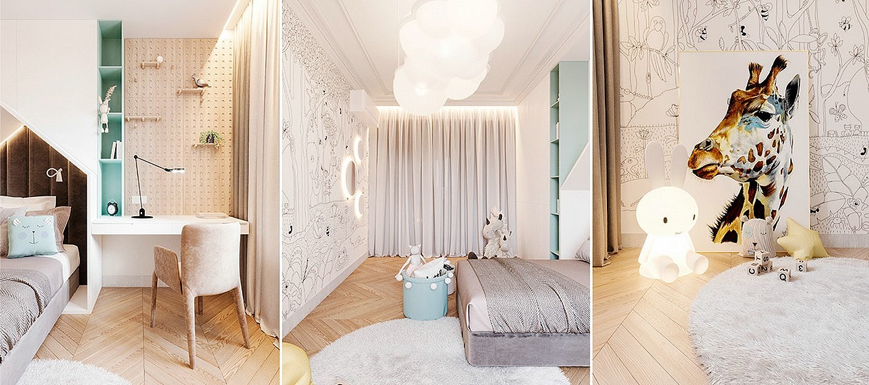 85平简约欧式 混搭风格!