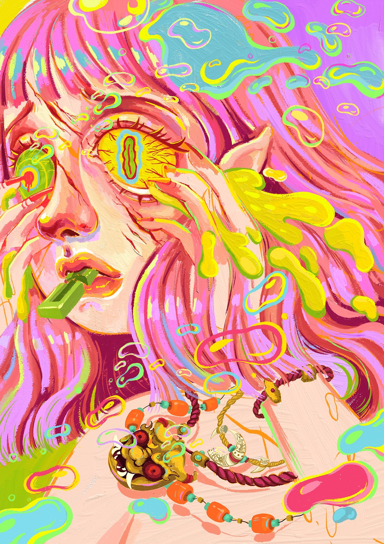 个人练习（图ZMjkzMTU1NjY4） - 艺术插画 - 站酷设计师Mis陈大欣原创素材 - 站酷ZCOOL