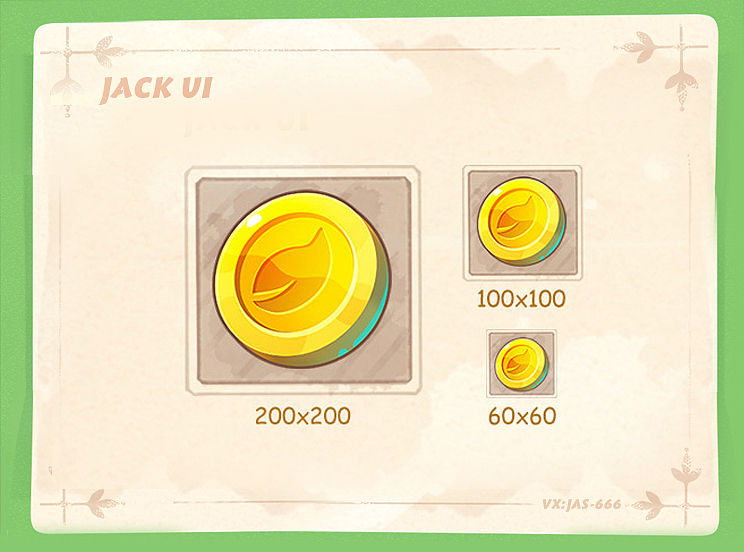 【JACK游戏UI】二次元、欧美风界面logo手绘设计教程JK