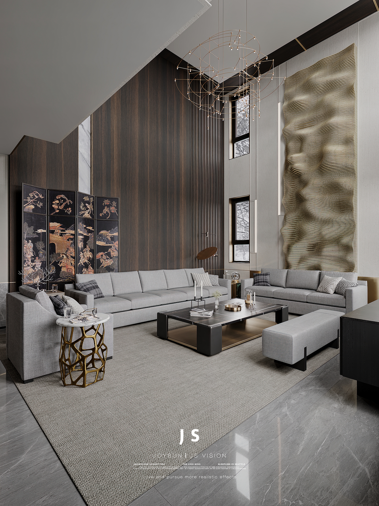 写实别墅效果图表现