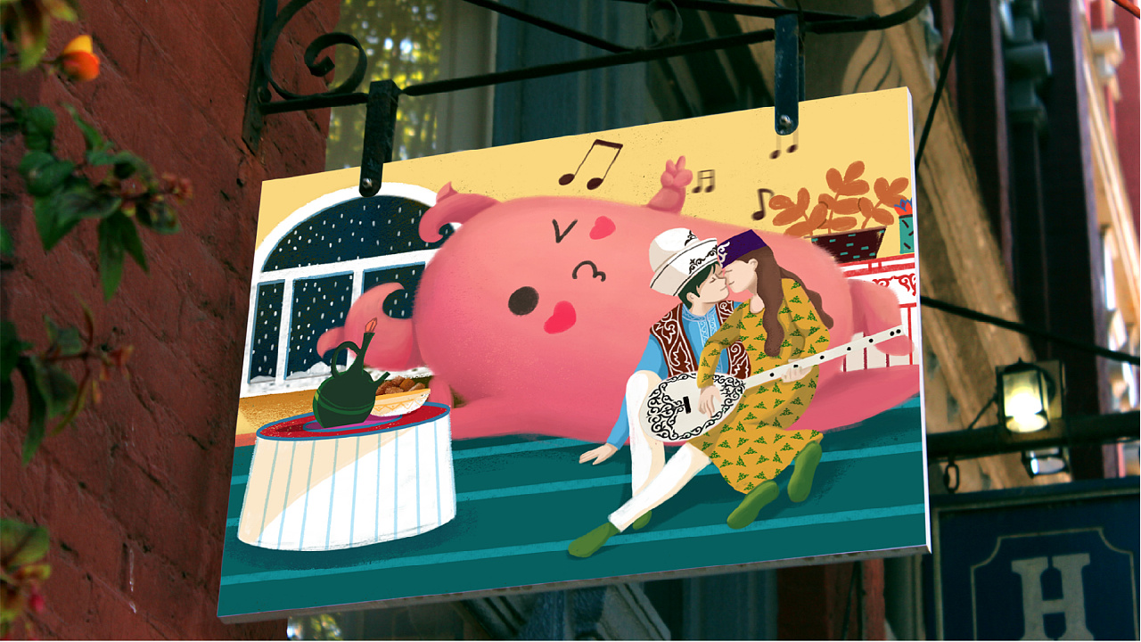 布尔津的小津灵|平面|吉祥物|瑟瑟发抖胖胖龙 - 原创作品 - 站酷