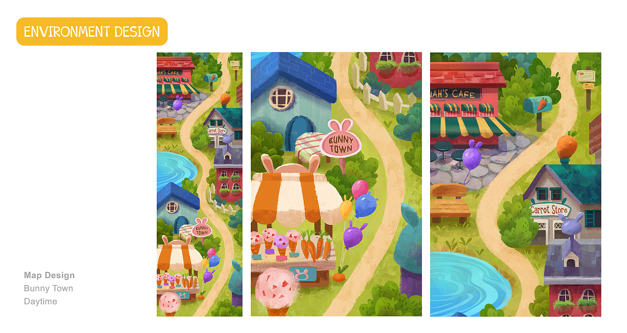 《Carrot Mania》设定（图ZMTQwNzIyOTc2） - 游戏原画 - 站酷设计师不得了的孙憨拿原创素材 - 站酷ZCOOL