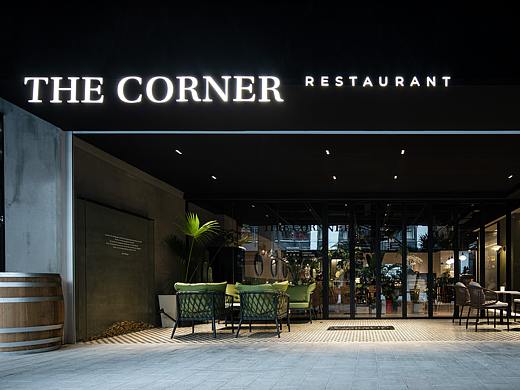 CORNER restaurant（个人主页-ZNTU4NTYyODQ=） - 商业空间设计 - 站酷设计师落地为芷工艺社原创素材 - 站酷ZCOOL