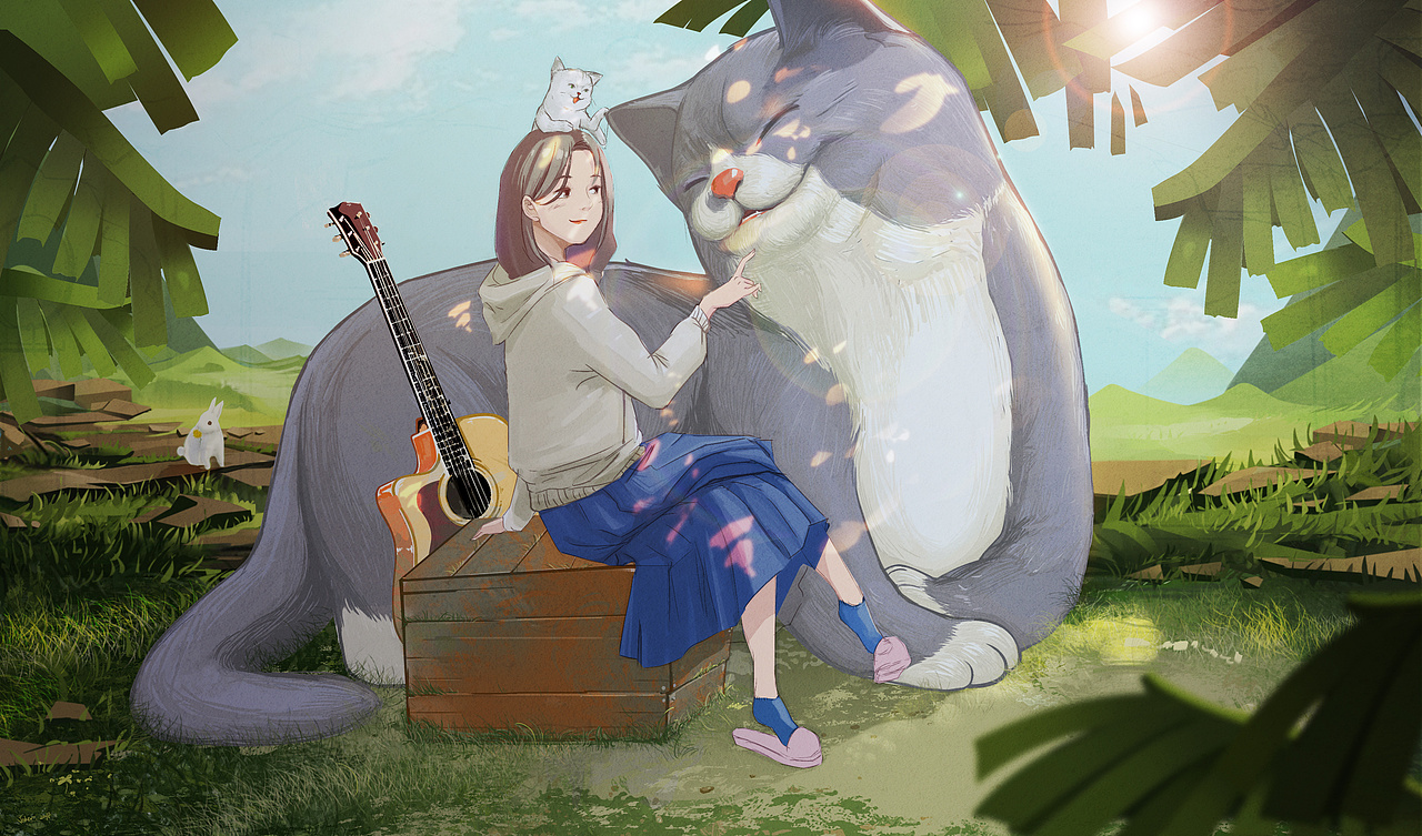 瞎涂日风（2）（图ZMTQ5MDQ1NTky） - 创作习作 - 站酷设计师赵9江同学原创素材 - 站酷ZCOOL