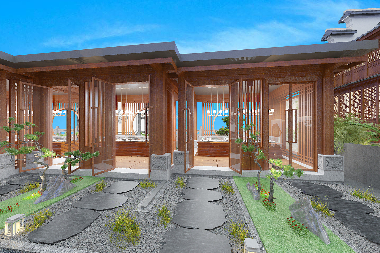 云南腾冲段家玉景观改造（图ZMjY2NzMxMzgw） - 景观设计 - 站酷设计师样斌兵原创素材 - 站酷ZCOOL