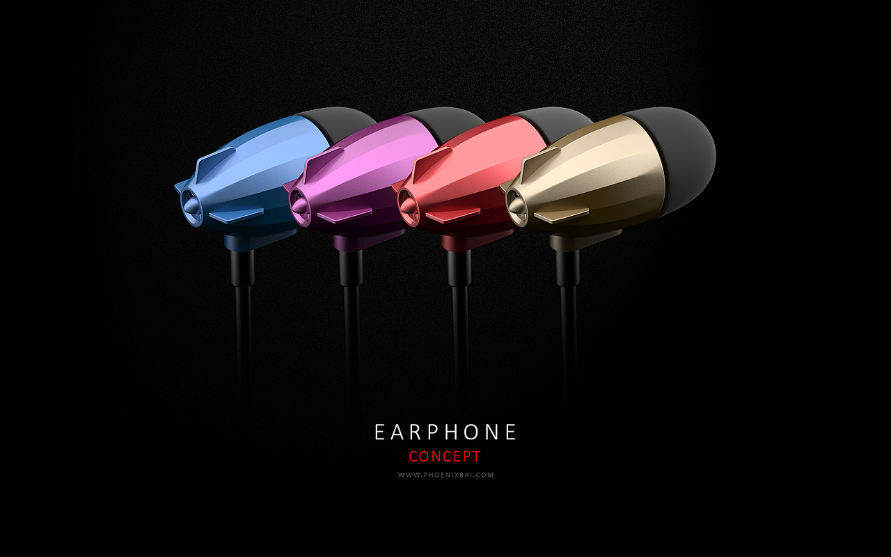 Airship - earphone concept（图ZMjQ3NDE3MTY=） - 电子产品 - 站酷设计师PhoenixBai原创素材 - 站酷ZCOOL