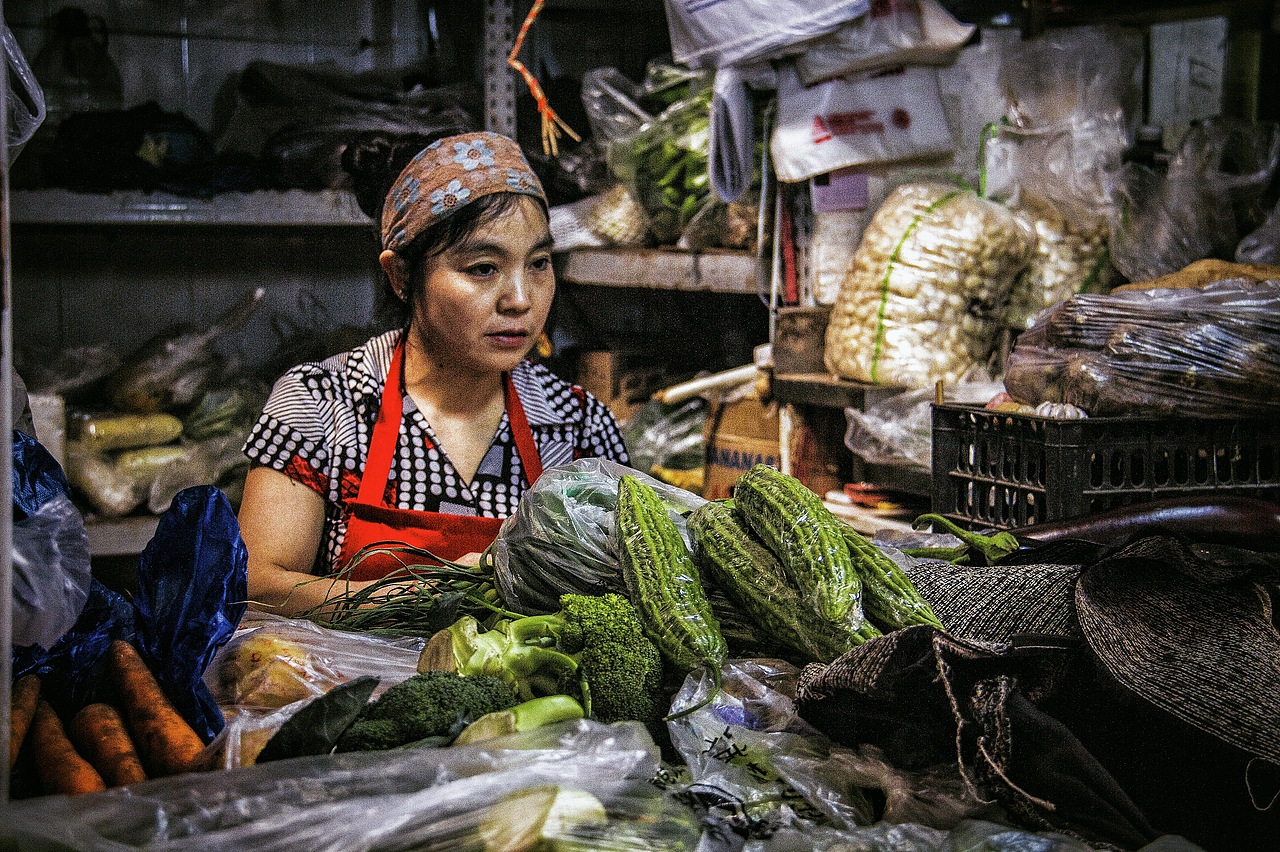 记三源里菜市场