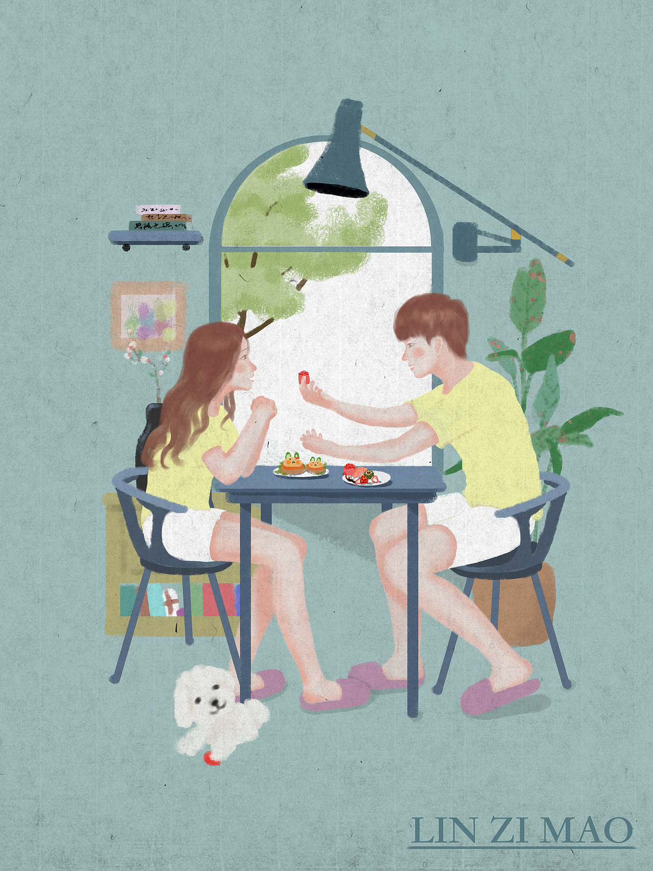 小日子4（图ZMjEyODQwNzU2） - 艺术插画 - 站酷设计师林子里的猫原创素材 - 站酷ZCOOL