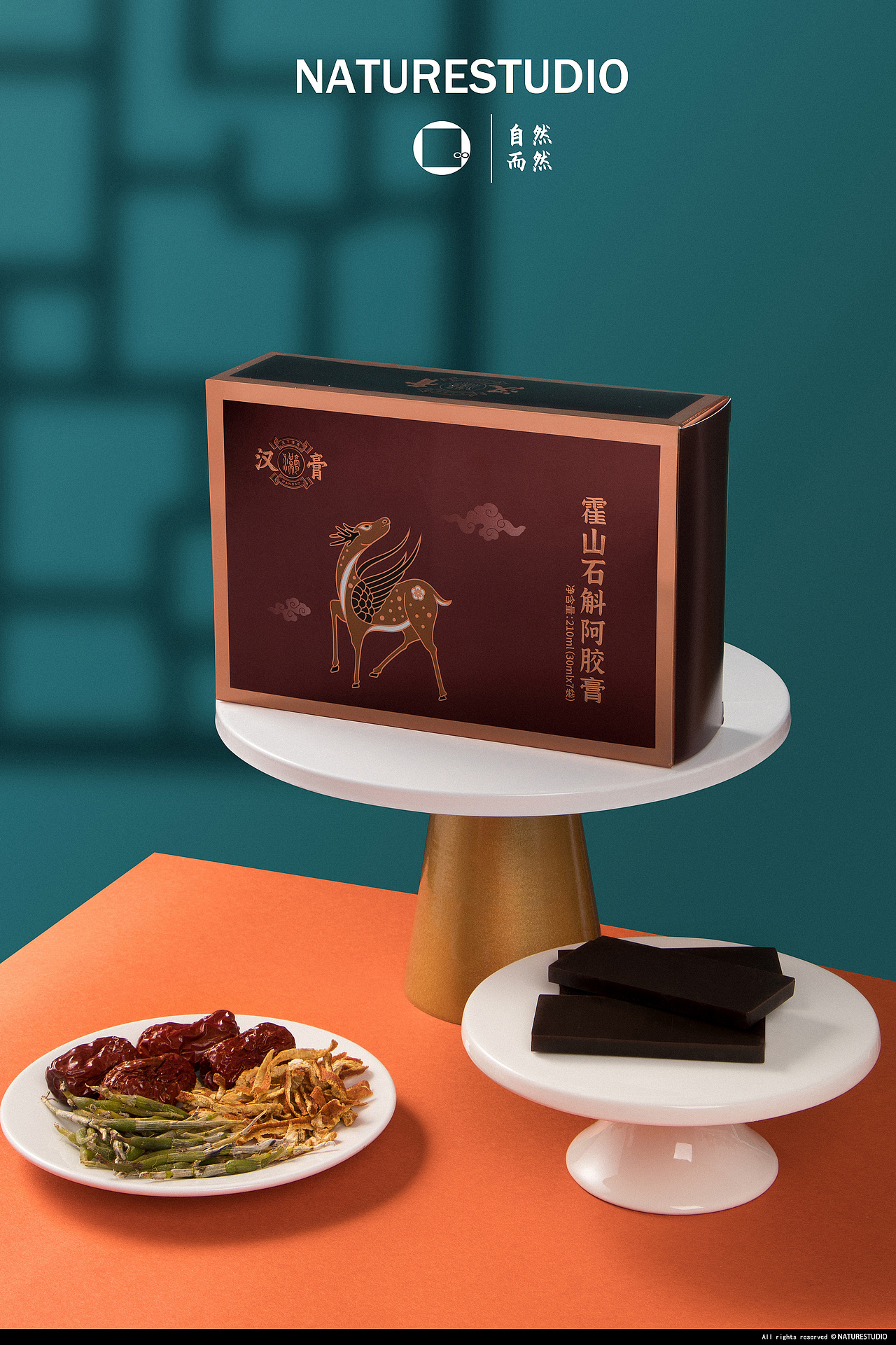 霍山石斛阿胶膏｜汉膏 ×NatureStudio（图ZMjg0ODg1Mzk2） - 产品摄影 - 站酷设计师自然摄影视觉原创素材 - 站酷ZCOOL