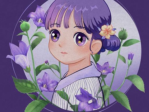原创·软fufu桔梗女孩
