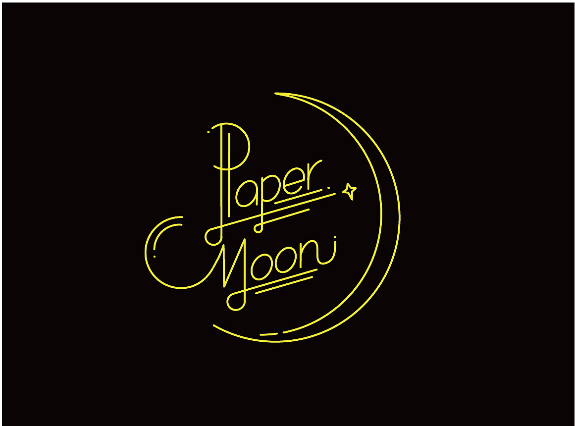 papermoon古着店logo