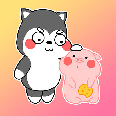 阿哈，单纯的小可爱动态表情包上架预告（图ZMTAyNDg5NDA4） - 网络表情 - 站酷设计师小小黄小小原创素材 - 站酷ZCOOL