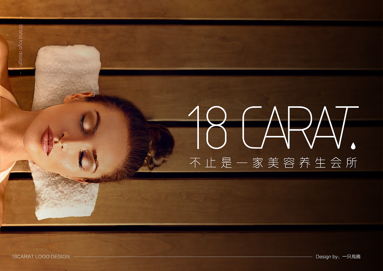 18克拉美容SPA品牌LOGO设计（图ZODI2MTE3MzY=） - 品牌 - 站酷设计师一只烏鴉原创素材 - 站酷ZCOOL