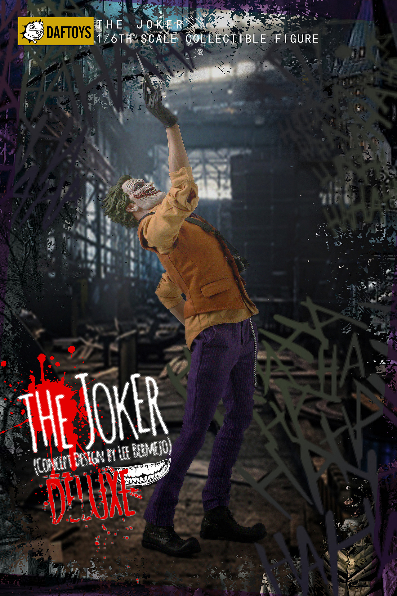 DAFtoys 合作款 1/6 漫画小丑（图ZMjA4NzQzMDA0） - 玩具 - 站酷设计师眉间白火TAN原创素材 - 站酷ZCOOL