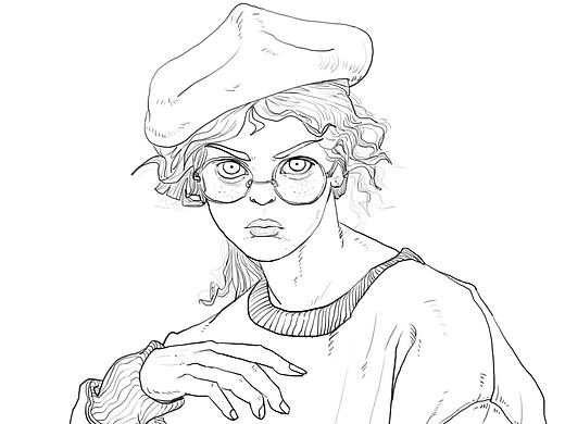 速寫幾則（個人主頁-ZMzk2NjQ1MzI=） - 繪畫 - 站酷設(shè)計師香蕉魚Bananafish原創(chuàng)素材 - 站酷ZCOOL