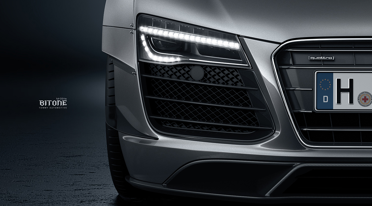 Audi-R8 Tommy Modified car 2014(图ZMTUxMzA1MzY=) - 机械/交通 - 站酷设计师Tommy_林冲原创素材 - 站酷ZCOOL
