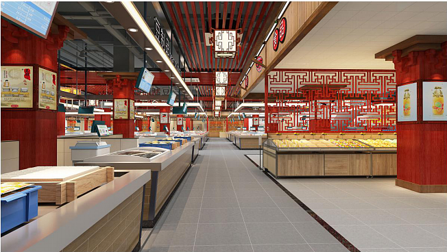 农贸市场设计_菜市场改造