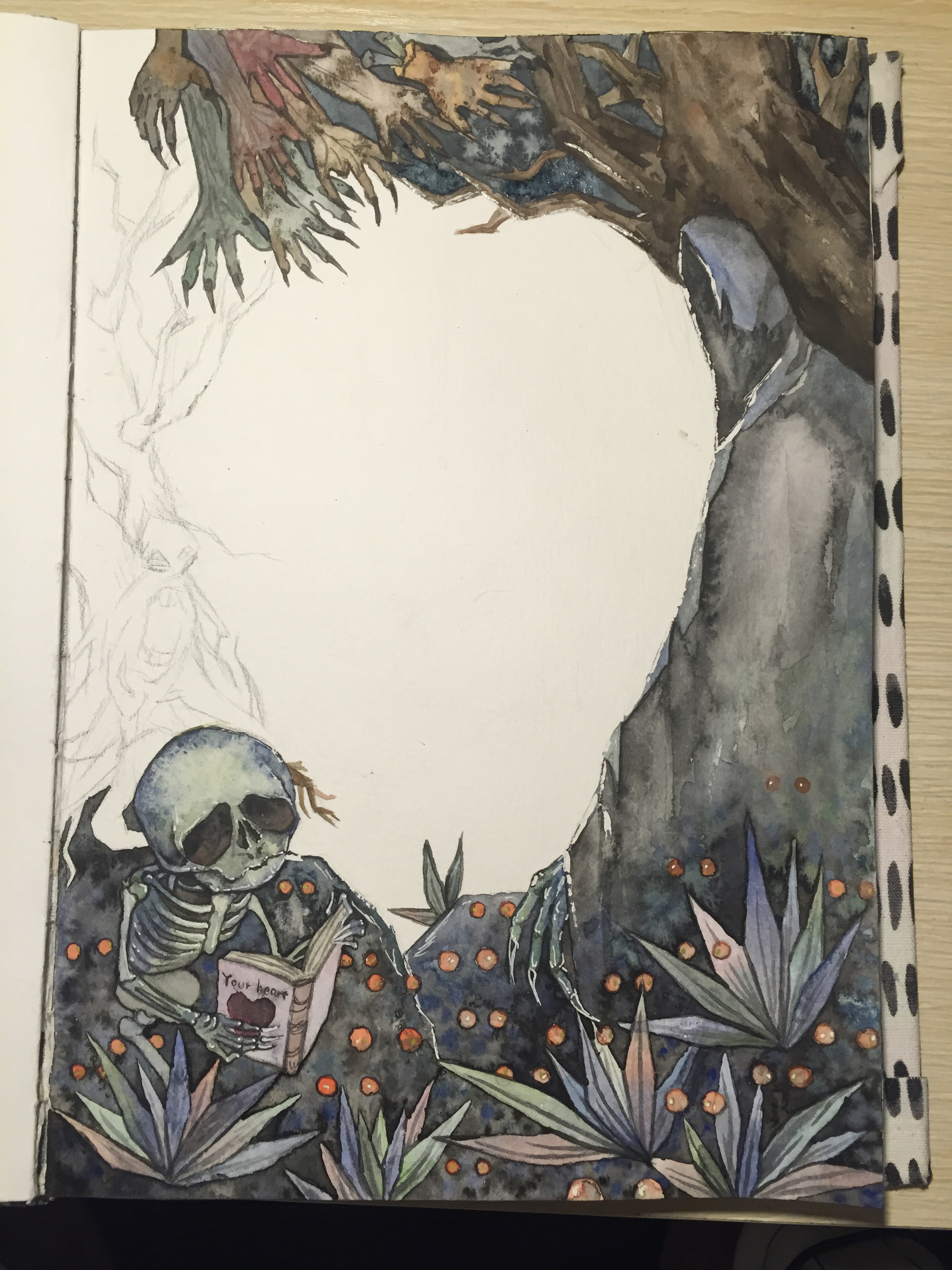 最爱黑暗风 水彩手绘(持续更新中)