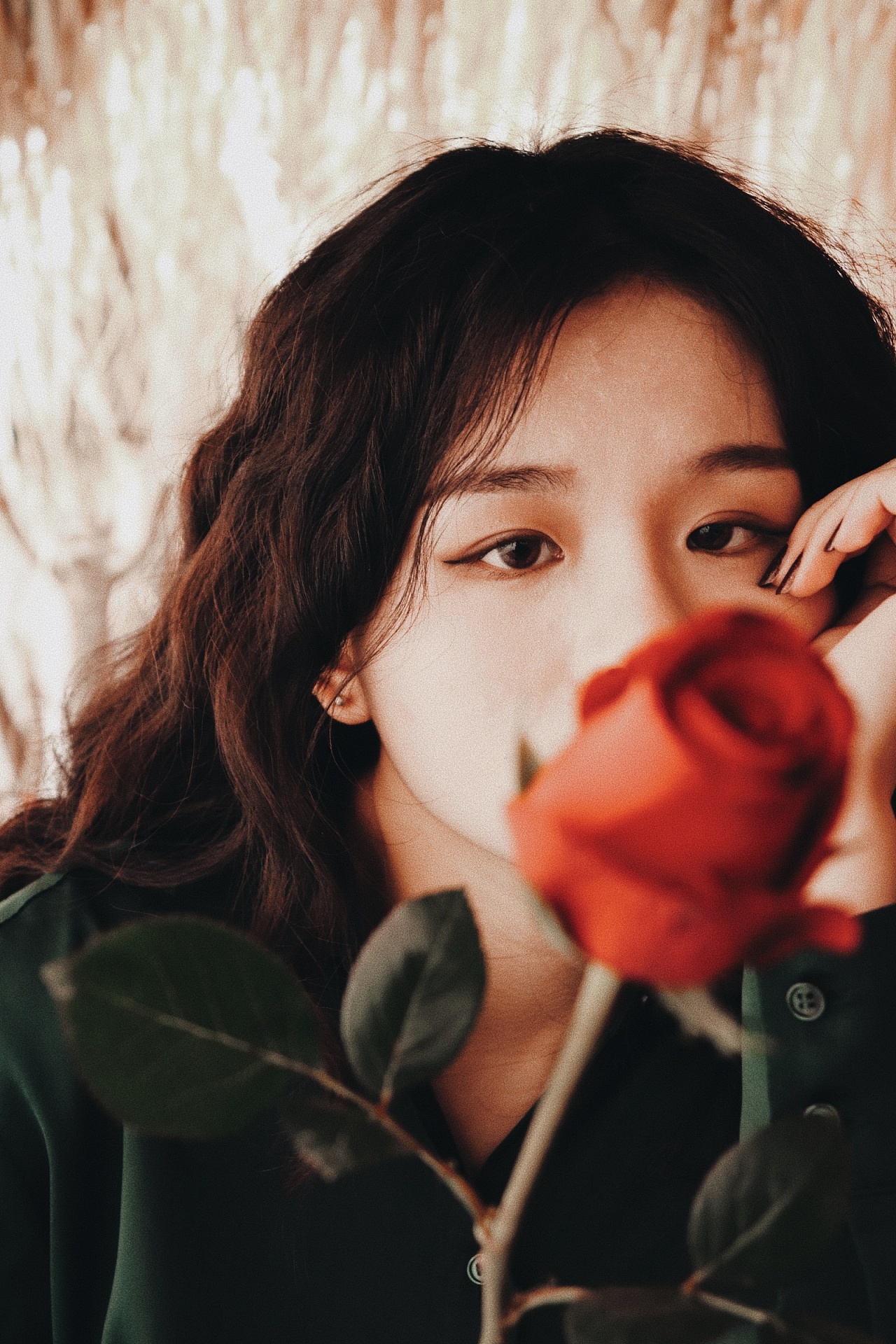 《绿影佳人》电影感复古风人物写真